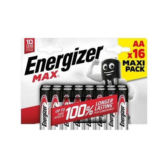 Batterien ENERGIZER Max AA 16 -teilig