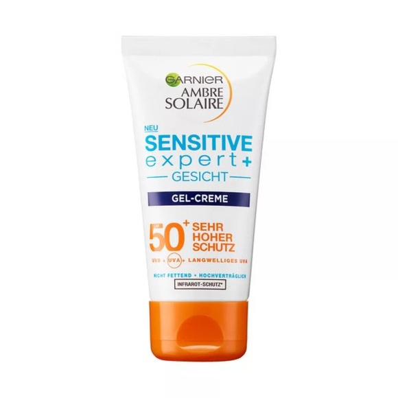 Garnier Sensitive expert+ Gesicht Gel-Creme LSF 50+ Sonnengel 50ml