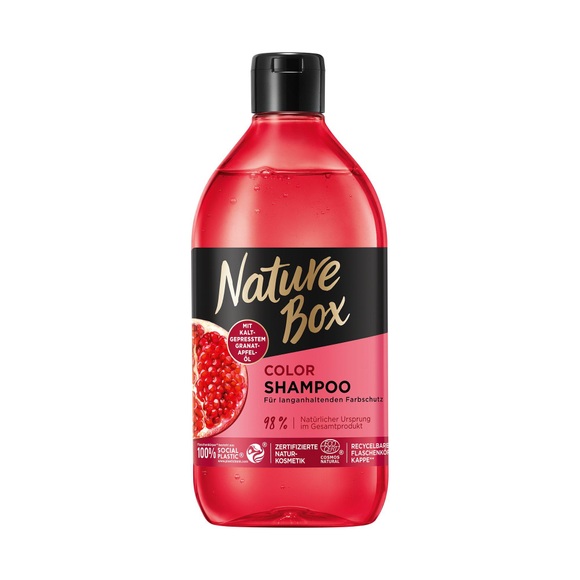 NATURE BOX Shampoo Granatapfel-öl Damen 385ml