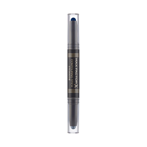 Max Factor Silver Storm + Midnight Blue Contouring Eyeshadow Stick Lidschatten 1.4 g