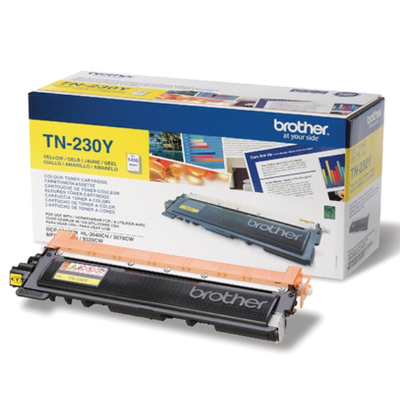 Original Tonerpatrone gelb Brother TN-230Y
