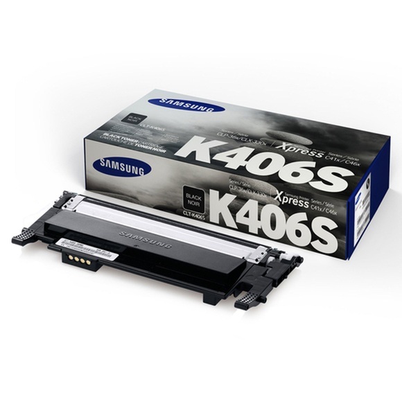 Original Tonerpatrone schwarz Samsung CLT-K406S