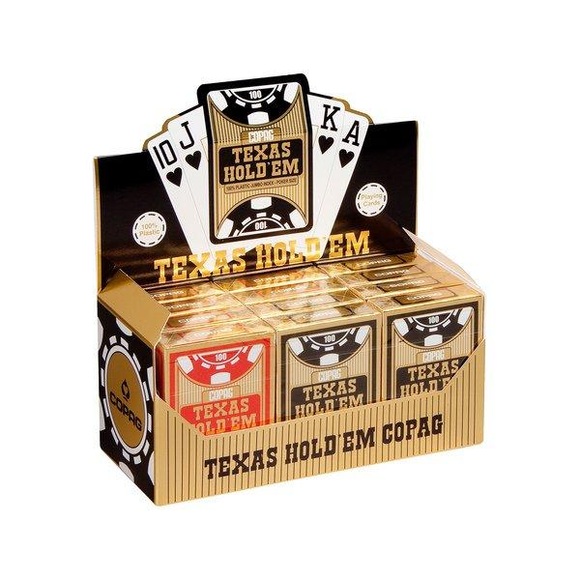 Copag Pokerspiel Texas Hold'em Silver PVC