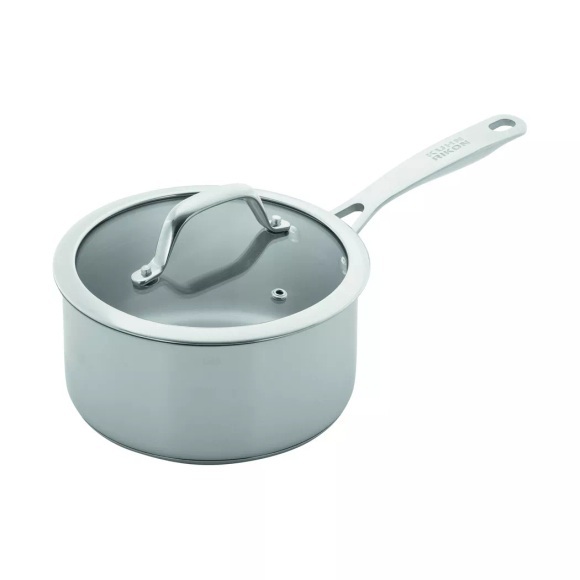 KUHN RIKON - Stielkasserolle ALLROUND - Edelstahl - hellgrau - 11 cm