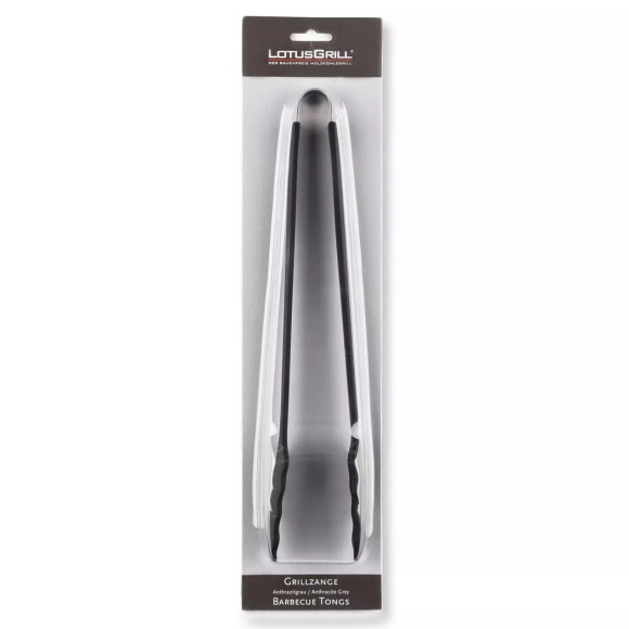 LotusGrill Grillzange 33cm Grill Zubehör grau WZ-AN-33