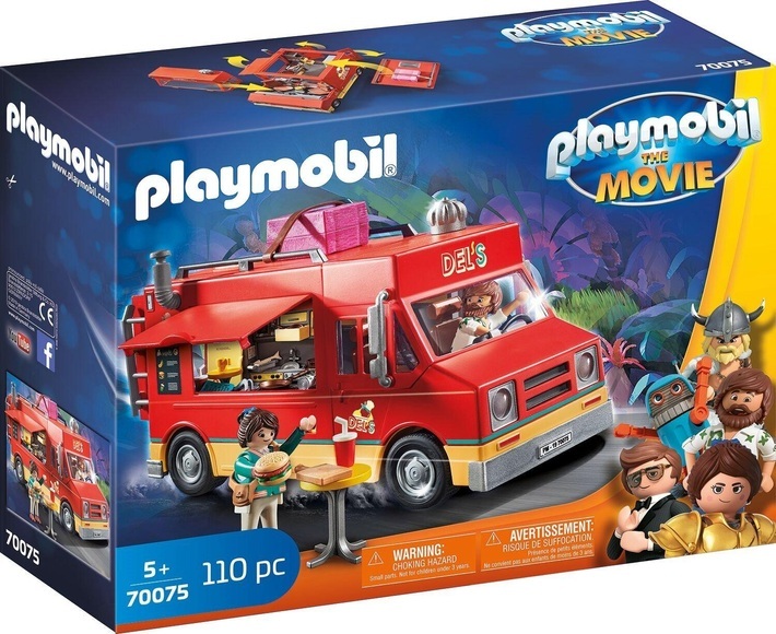 PLAYMOBIL The Movie Del's Food Truck #70075