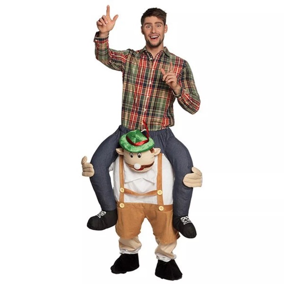 Boland Herren Herrenkostüm Piggyback Funny Anton ONE Size