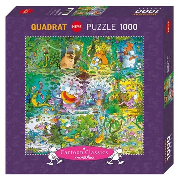 Heye Wildlife Square Puzzle 1000 Teile