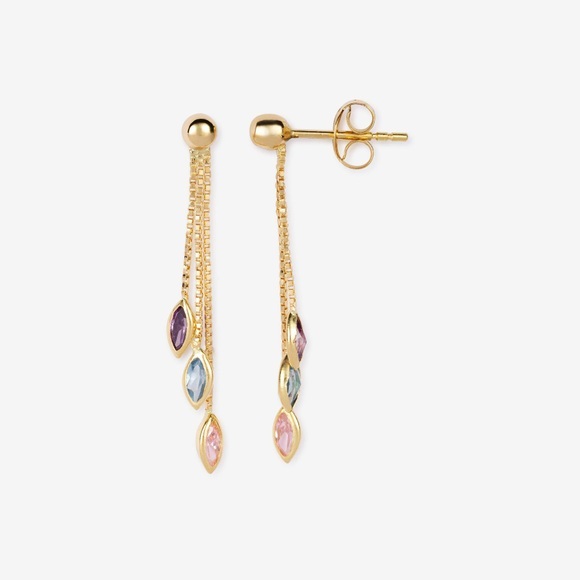 L' Atelier Gold 18 Karat by Manor Ohrhaenger Gelbgold ONE Size