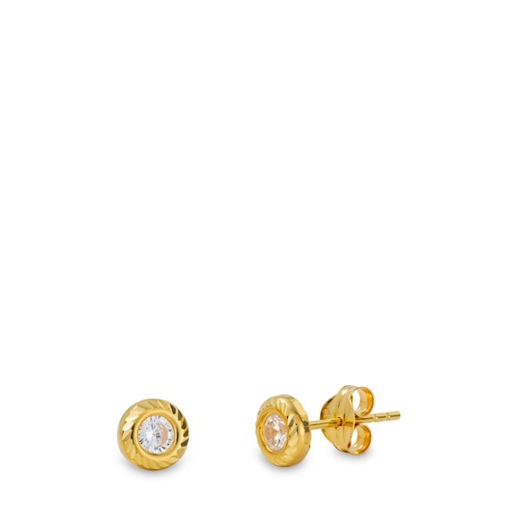 L' Atelier Gold 18 Karat by Manor Ohrstecker Gelbgold Damen Gelbgold ONE SIZE