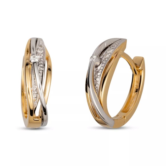 Sergio Ferris Kreolen Gelbgold Bri Damen Gelbgold ONE SIZE