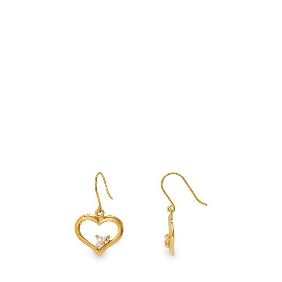 L' Atelier Gold 18 Karat by Manor Ohrhaenger Gelbgold Damen Gelbgold ONE SIZE