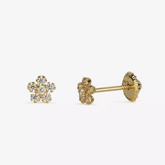 Caramel Ohrstecker Gelbgold Damen Gelbgold ONE SIZE