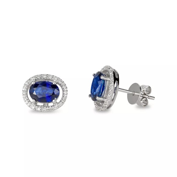 ZEN Diamond Ohrstecker Weissgold ONE Size