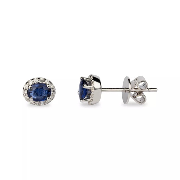 ZEN Diamond Ohrstecker, Weissgold ONE Size