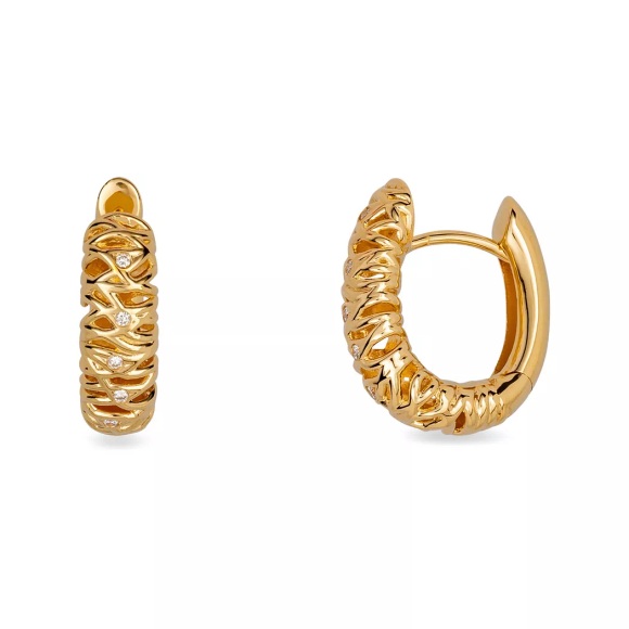 Sergio Ferris Kreolen Gelbgold Bri Damen Gelbgold ONE SIZE