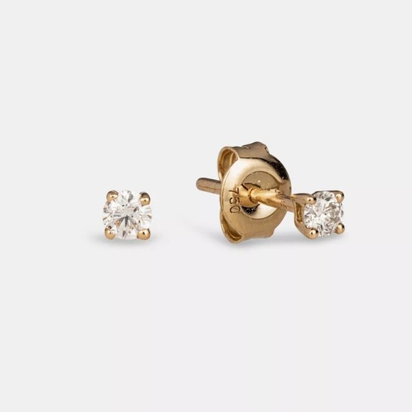 Sergio Ferris Ohrstecker Gelbgold Damen Gelbgold ONE SIZE