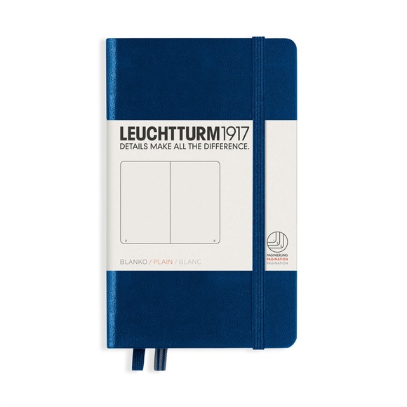 Leuchtturm Hardcover Notizbuch Pocket blanko A6 DIN A6