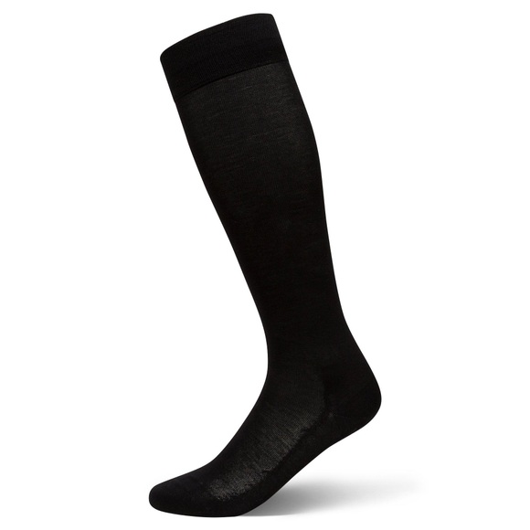 Knielange Socken Herren Schwarz 39-40