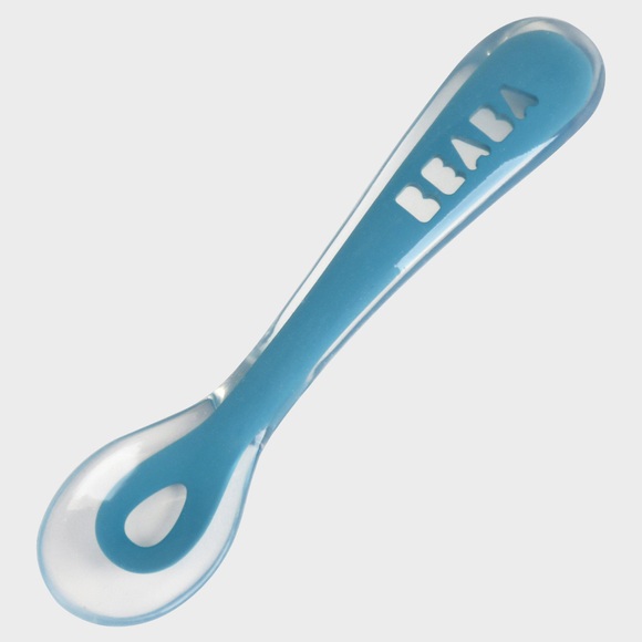 BEABA Silikonlöffel 2nd age blue