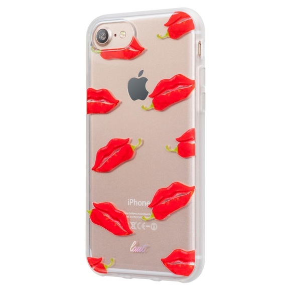 Laut Pop-Ink Hotlips - Handyhülle (Passend für Modell: Apple iPhone 8)