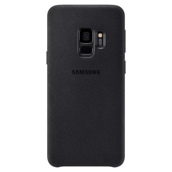 Samsung Galaxy S9 Galaxy Alcantara Cover Hülle Schwarz (EF-XG960ABEGWW)