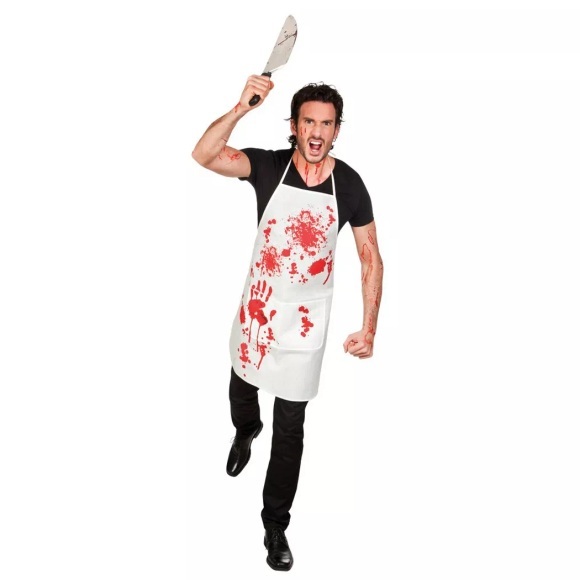 Boland Halloween blutige Schürze M/L
