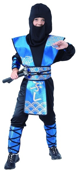 Jungenkostüm Ninja M