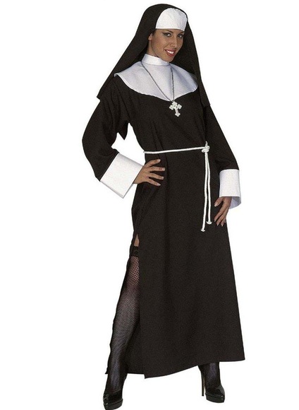 Damen Damenkostüm Nonne Teresa M