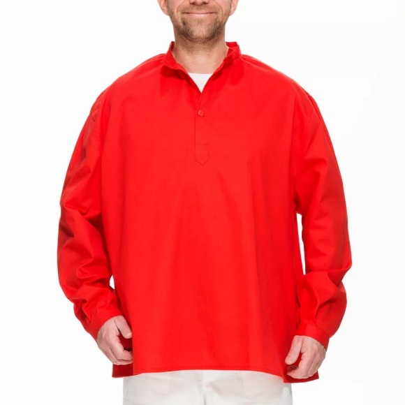 Herren Waggis-Bluse Rot L