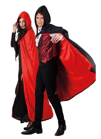 Boland Cape Twilight schwarz/rot für Erwachsene ONE Size