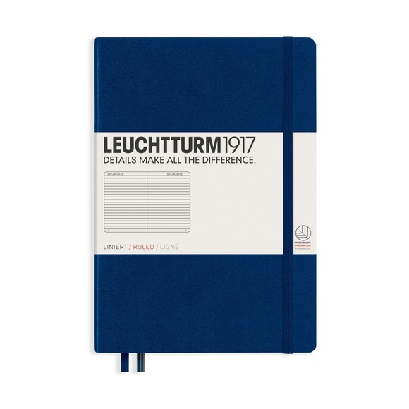 Leuchtturm Hardcover Notizbuch Medium liniert A5 DIN A5