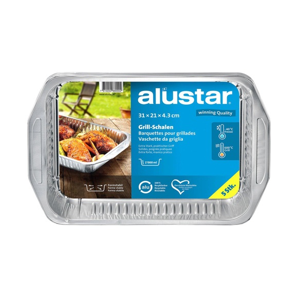 Allustar Grillschalen Extrastark