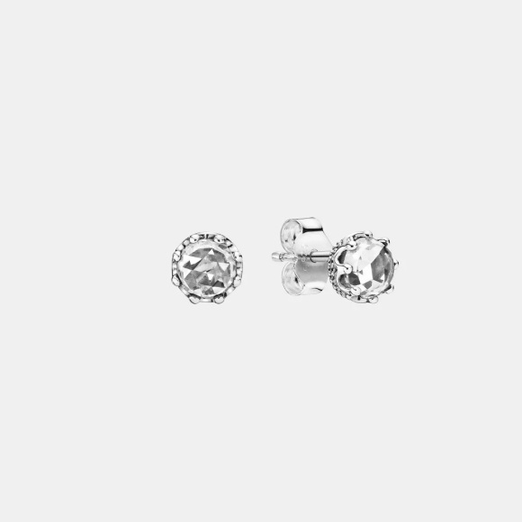 Pandora Clear Sparkling Crown Ohrschmuck Damen