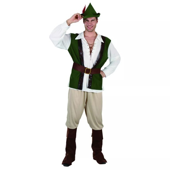 Herren Herrenkostüm Robin Hood 56