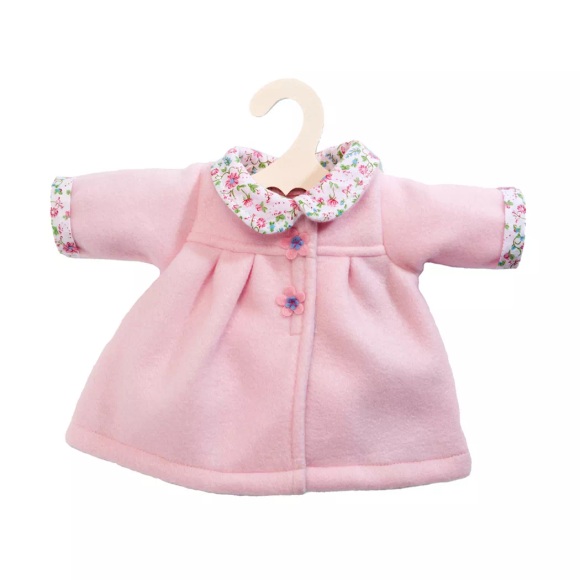 Heless Puppen-Mantel mit Blümchen groß (35-46 cm)