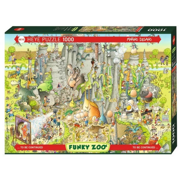 Heye Puzzle Jurassic Habitat Standard, 1000 Teile