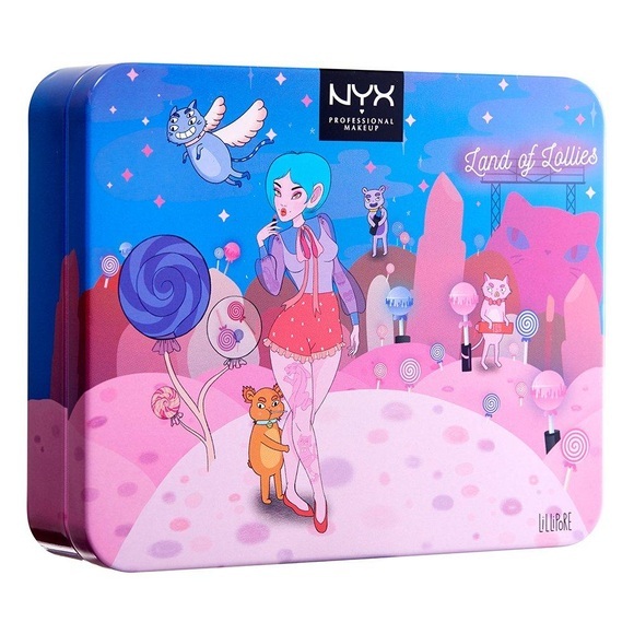 NYX Professional MakeUp Lidschattenpaltte - Land of Lollies Shadow Palette ONE Size