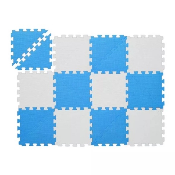 B2X - Puzzlematte-weiß