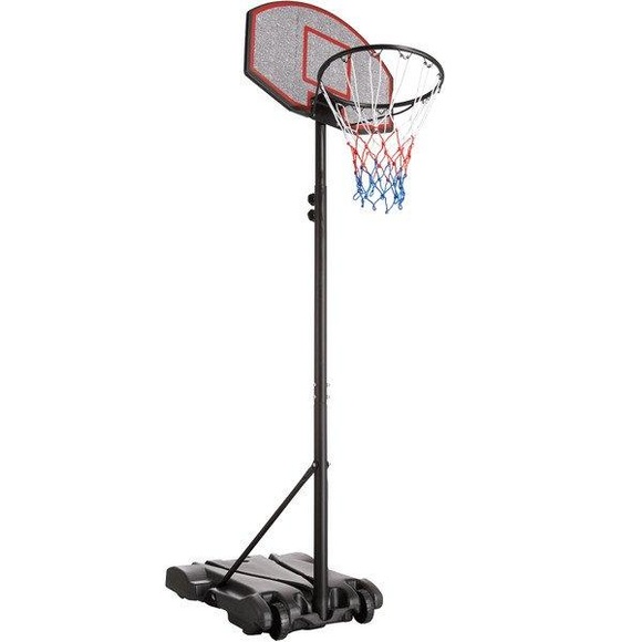 Basketballkorb Harlem Unisex Schwarz 240 cm