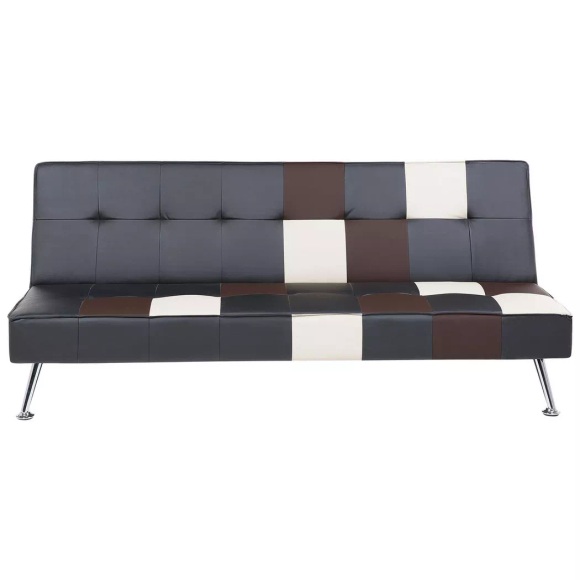 Schlafcouch aus Kunstleder Modern OLSKER Schlafcouch aus Kunstleder Modern OLSKER