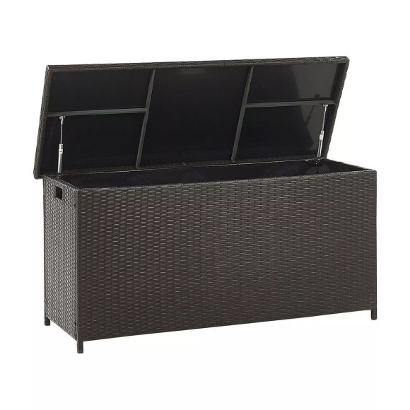 Aufbewahrungsbox aus PE Rattan Modern MODENA Aufbewahrungsbox aus PE Rattan Modern MODENA
