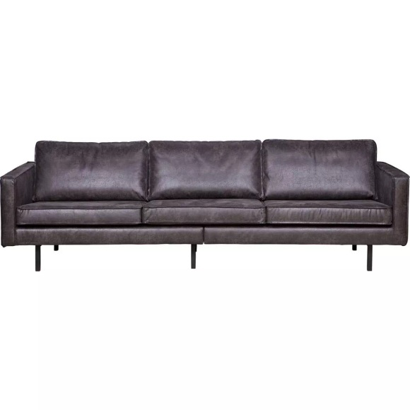 Sofa Rodeo 3 Sitzer Schwarz