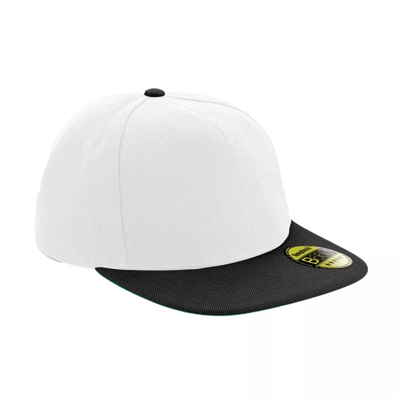 Original Snapback Mütze Flacher Schirm Damen Weiss ONE SIZE