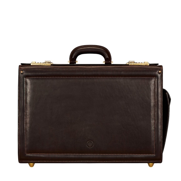 Varese - Leder Pilotenkoffer Unisex Braun ONE SIZE