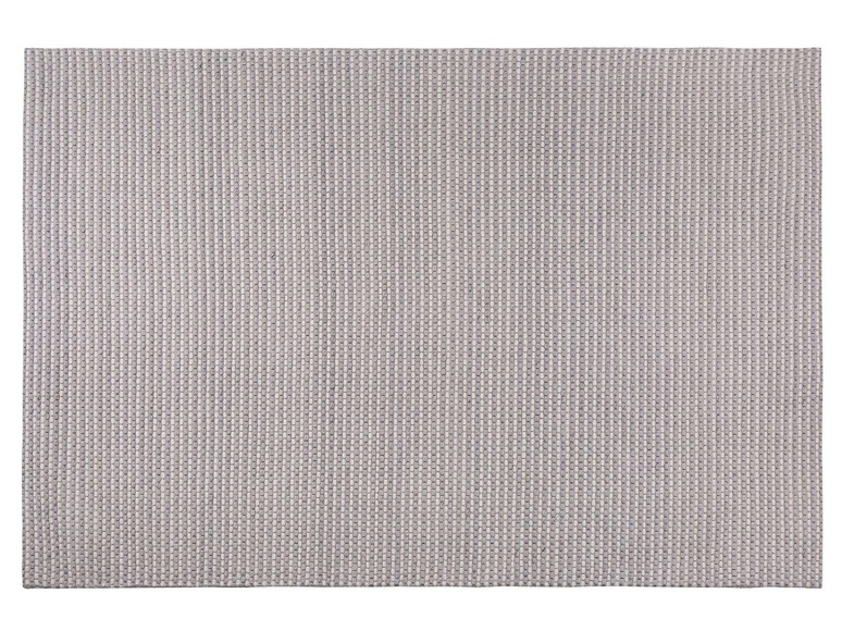 Beliani Teppich hellgrau 140 x 200 cm Kurzflor KILIS