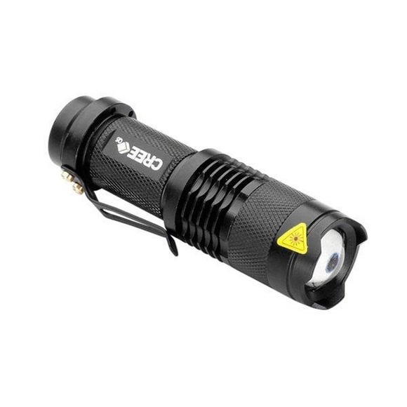 Led-taschenlampe Cree Ultrafire - Schwarz Unisex Schwarz