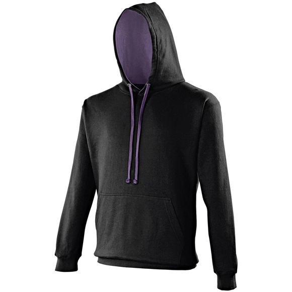 Kapuzenpullover Damen Schwarz XXL
