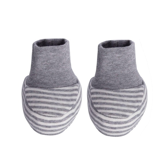 Baby Schuhe Unisex Taubengrau 62-68