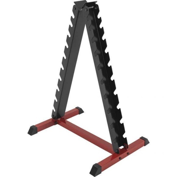 Kurzhantelständer Unisex Schwarz 20kg